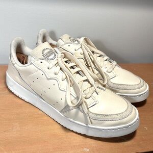 Adidas Men's Originals Supercourt Ecru Tint Cream Shoes Sneakers EE6030 Men's 12